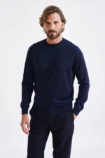 Silk-blend sweatshirt